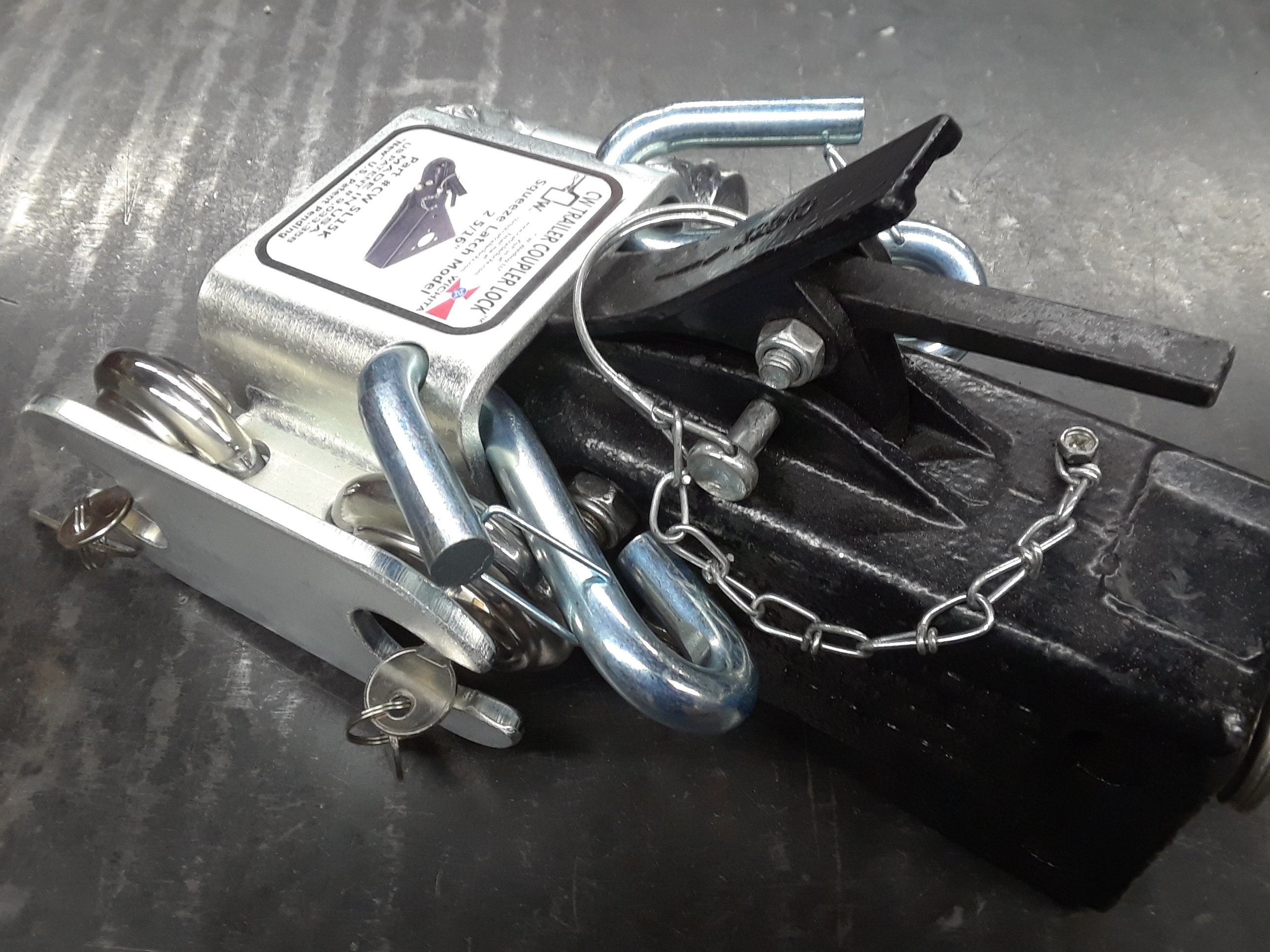 trailer lock trailer lock