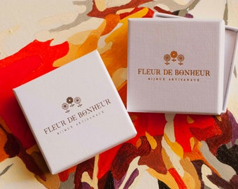 Ecrin bijoux. Boîte cadeau est fourni exclusivement en complément des bijoux de Fleur De Bonheur.