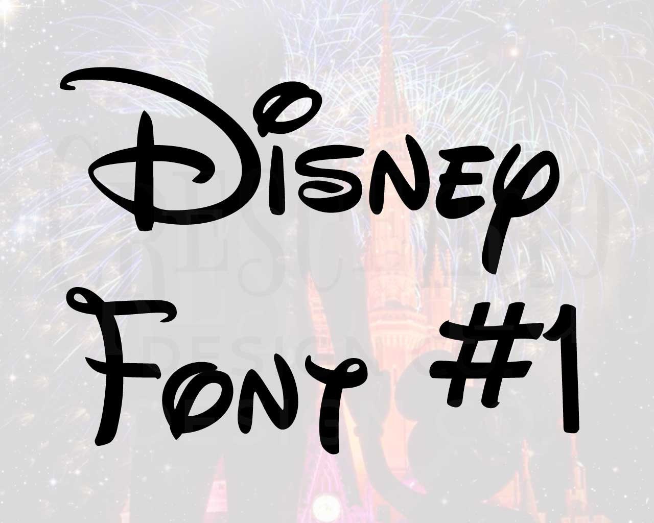Free Free 253 Disney Letters Svg SVG PNG EPS DXF File