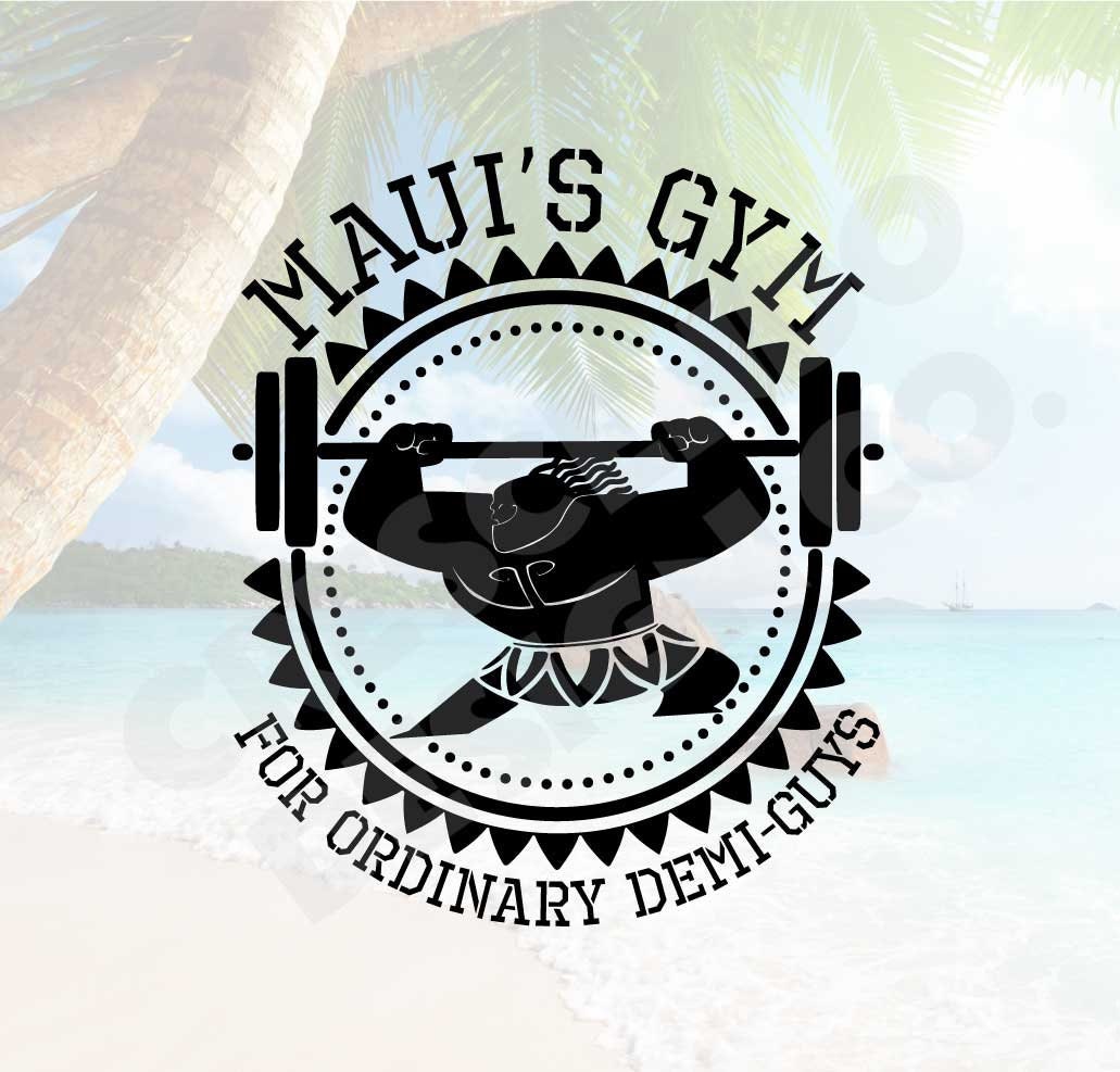 Download Maui S Gym Disney Moana Svg Eps Pdf Png For Cricut Iron On Decal Cutting File Clip Art Disney Family Shirt Disney Vacation