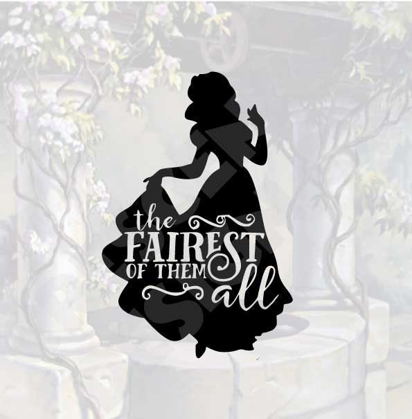 Download Disney's Snow White Fairest Of Them All SVG