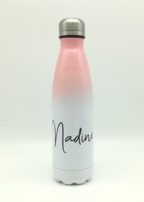 Thermosflasche Mit Namen 500ml Edelstahl Trinkflasche Fur Etsy