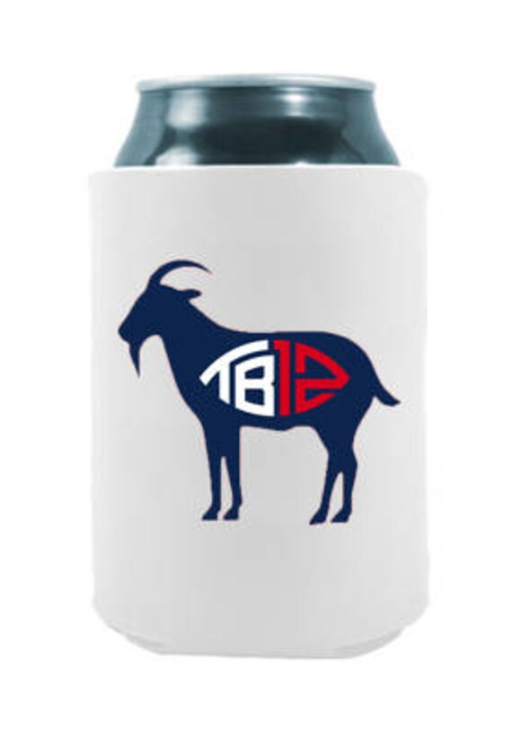 patriots beer koozie