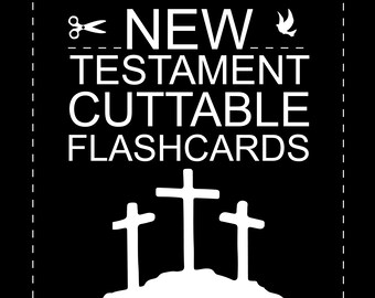 New Testament Cuttable Flashcards
