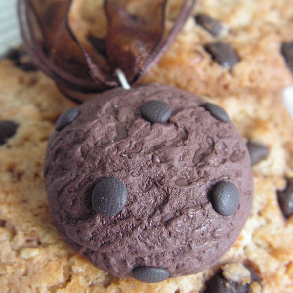 Collier Cookie chocolat