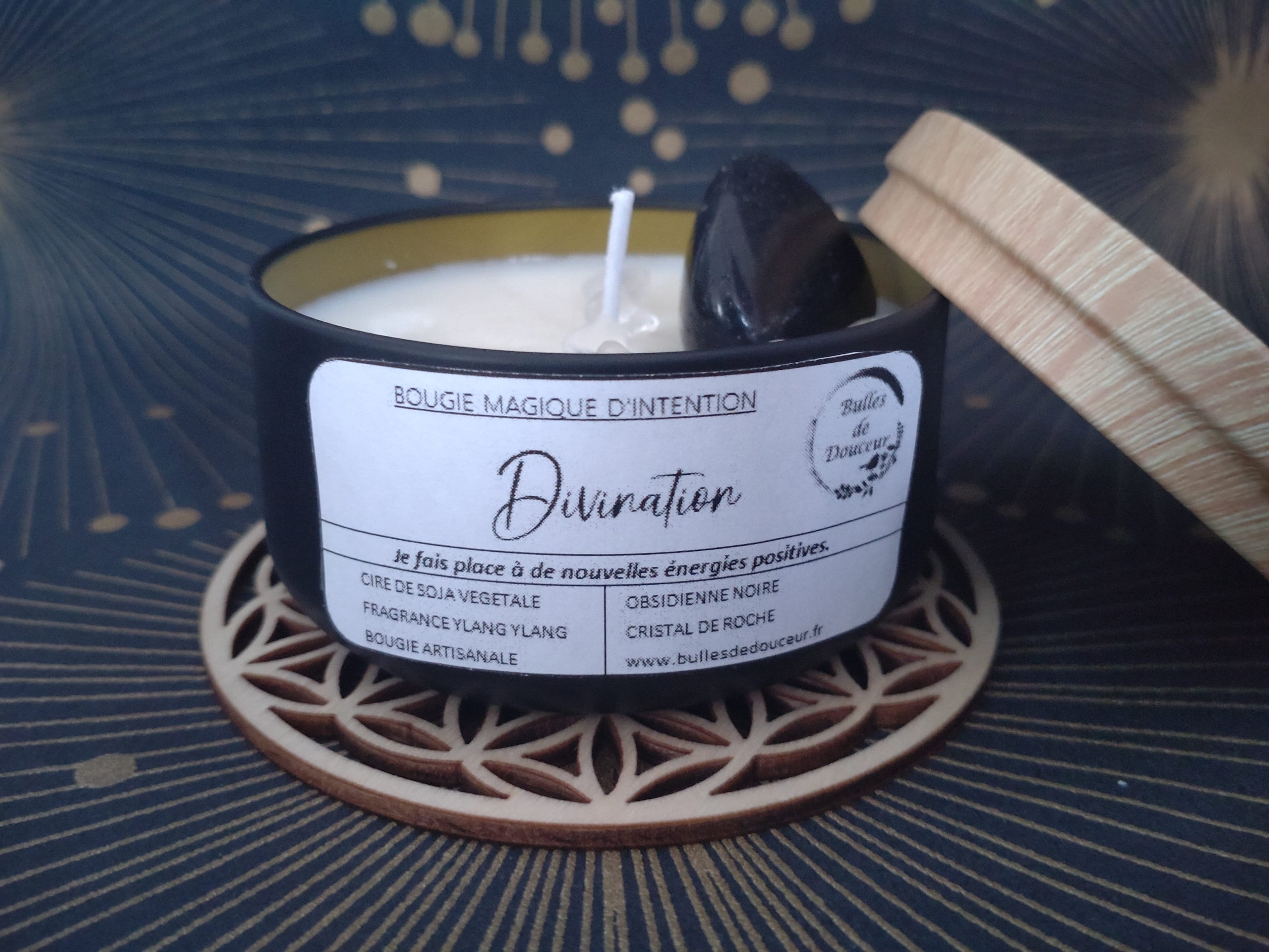 woodsmoke and tobacco candle primark Magical Intention Candle, Divination - Shipping via Mondial Relay
