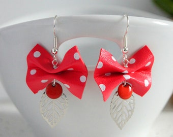Customizable earrings, coquettes