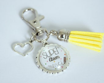 Key ring, bag charm, Super Atsem, model of your choice