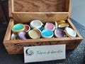 Well-being pebble, anti-stress pebble, soothing stone, worry stone, calming stone in natural clay, model of your choice