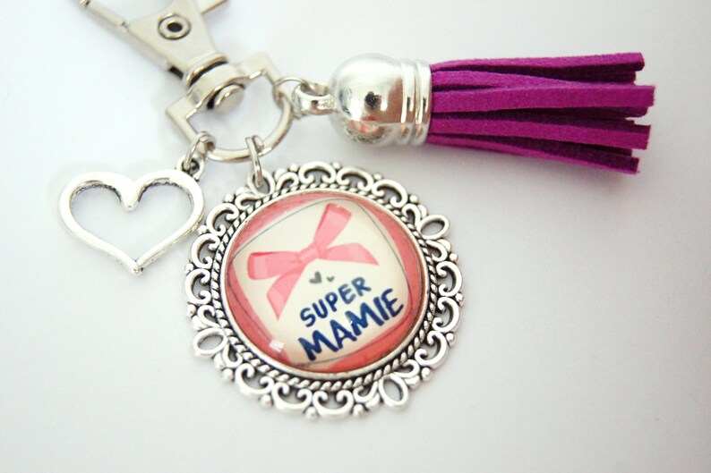 Key ring, bag charm, Super Mamie image 2