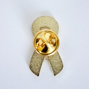 Pins Ruban jaune,Soutien Endometriose image 3