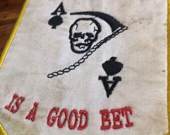Safe sex is a good bet - vintage patch