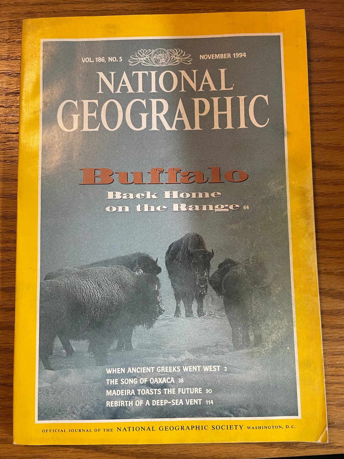 National Geographic 1994 Issues Volumes 185 & 186 | Etsy