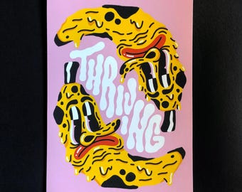 Thriving Bananas Print A5