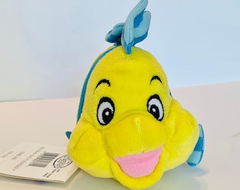Vintage Disney Mini Bean Bag Flounder