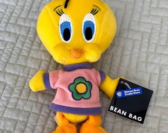 Tweety Bird Pink Flower Shirt Warner Bros. Plush toy