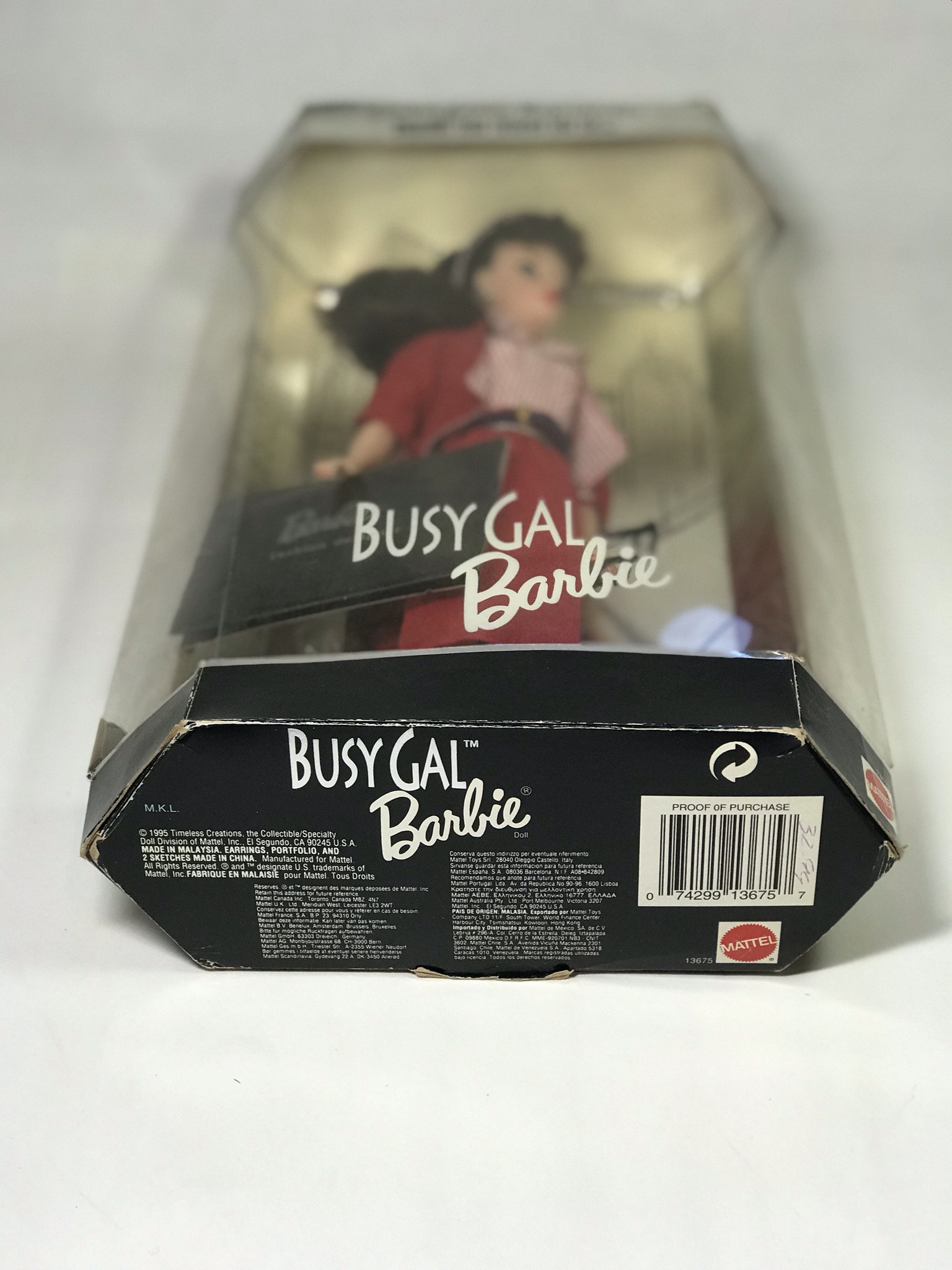 1995 Reproduction Limited Edition Barbie Busy Gal Adult Collector