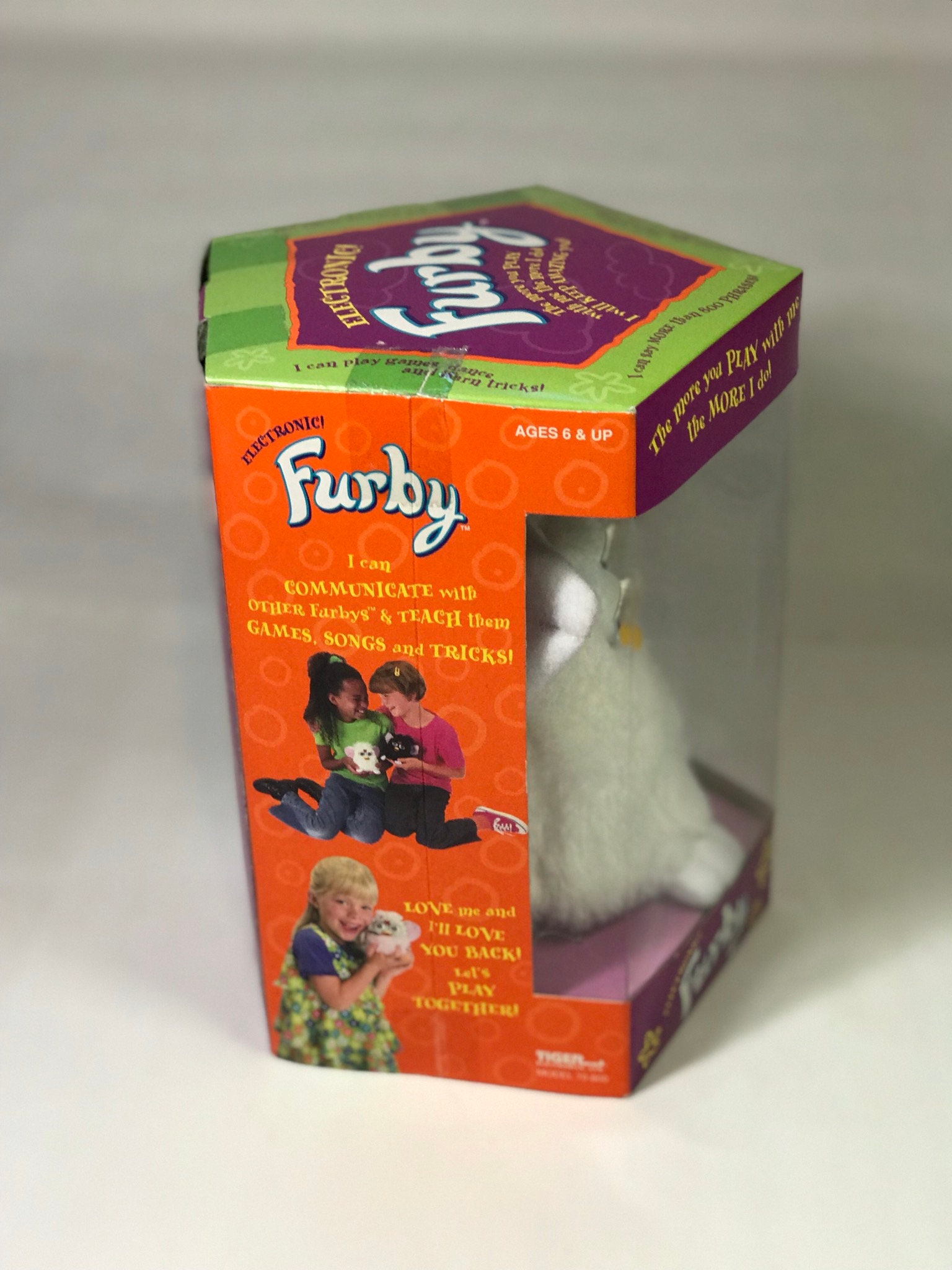 Original Super Rare White Furby First Edition NRFB in Box | Etsy