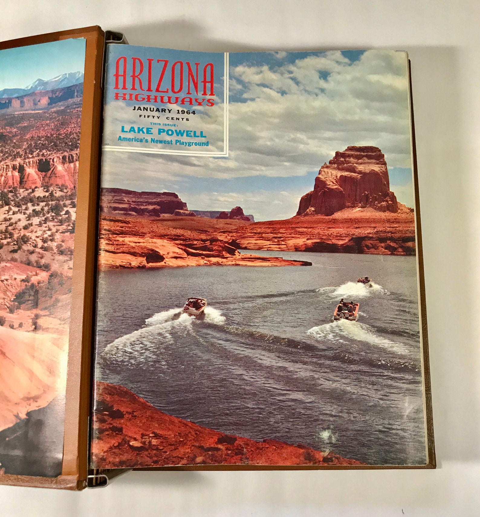 Arizona Highway Magazine 1964 Full Complete Set in Brown Bound Book Etsy