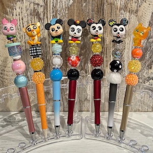 Bolígrafos con puerta Mickey, Minnie, Winnie the Pooh y amigos