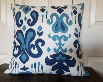 BLUE THROW PILLOWS Blue Pillow Covers Blue Pillows Blue Throw Pillows Navy