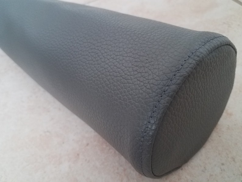 Faux Leather Bolster Pillow Cover VARIETY SIZE & COLOR Faux Etsy