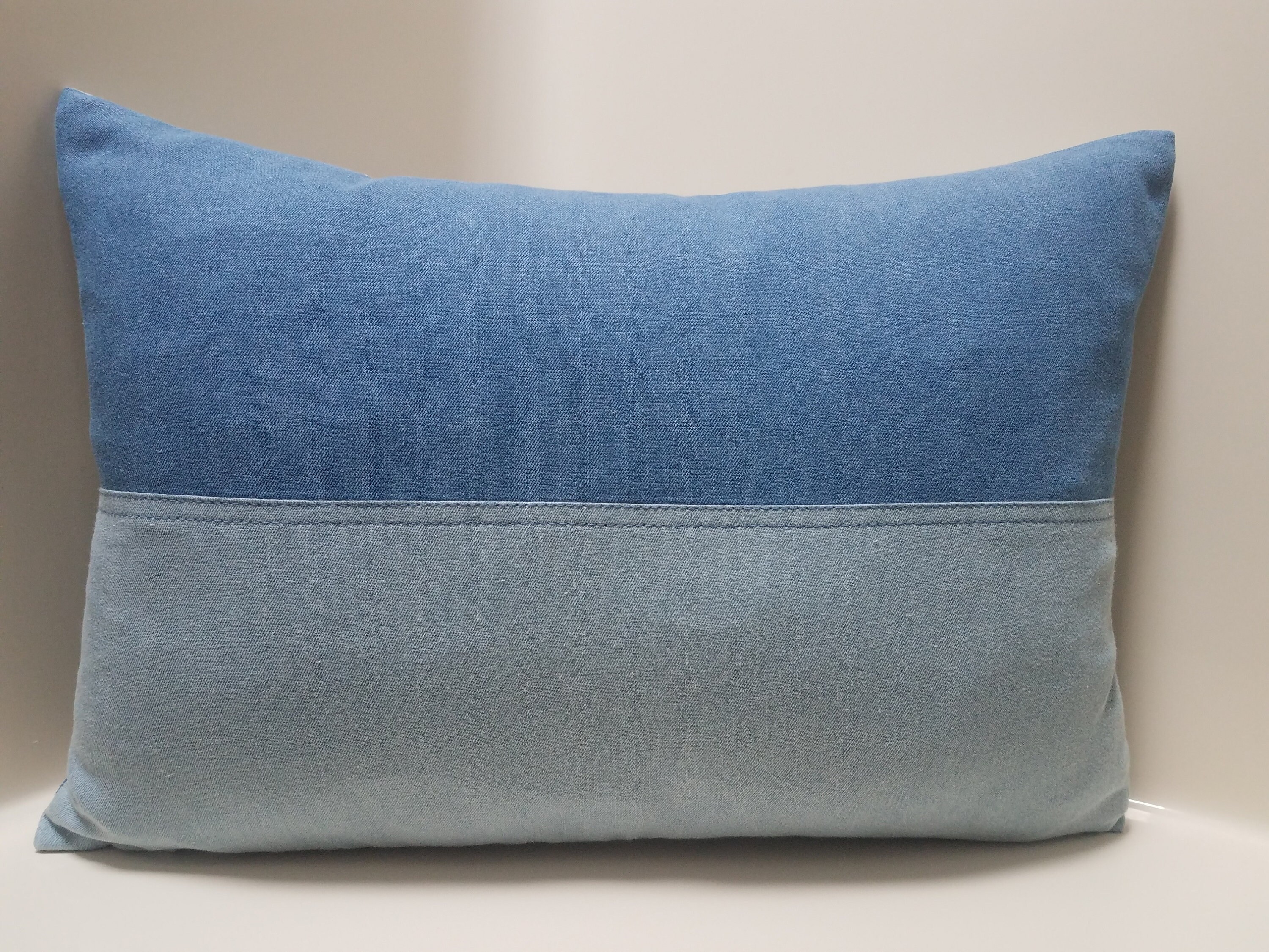 denim pillow cases