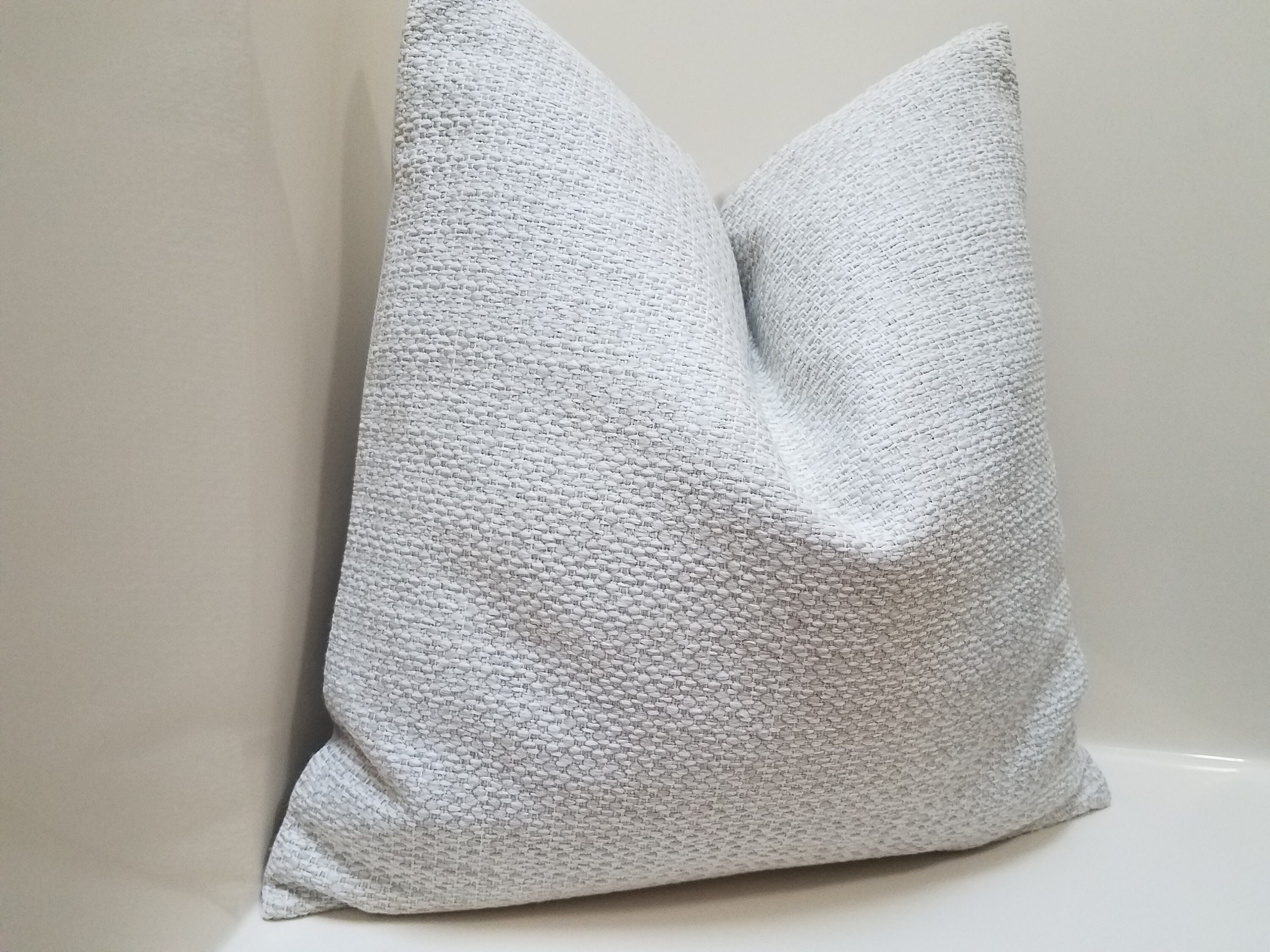 Throw Pillow Lumbar Pillow Beigecream Woven Mudcloth Etsy