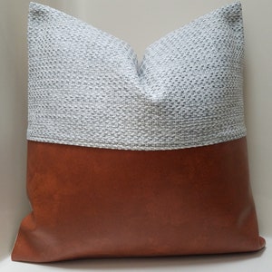 Faux Leather Pillow Cover VARIETY COLOR & SIZE Mudcloth Throw Pillow Cover, Housewarming Gift, Cushion Cover, Tribal Pillow, Sofa Pillows