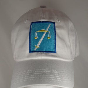 TempleOS hat white