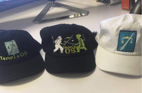 Templeos CIA Hat Glow in the Dark