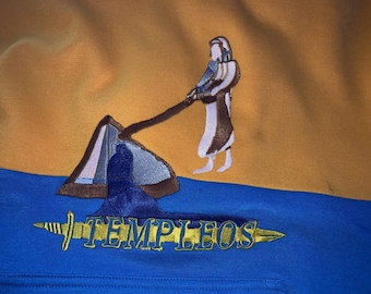 Cut&sew Templeos After Egypt Hoodie Finland