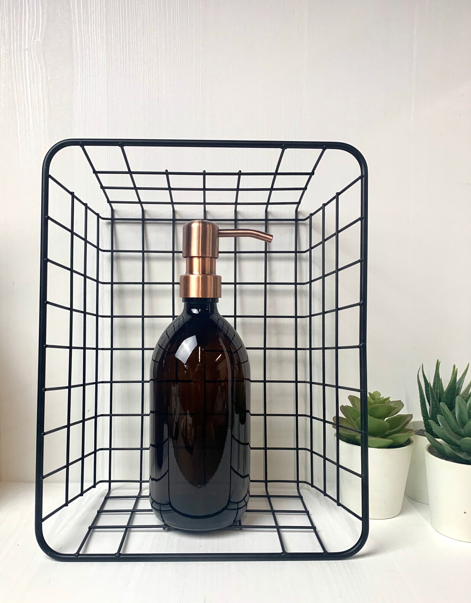 Amber Glass Bottles Reusable Bathroom Bottles Shampoo Etsy UK