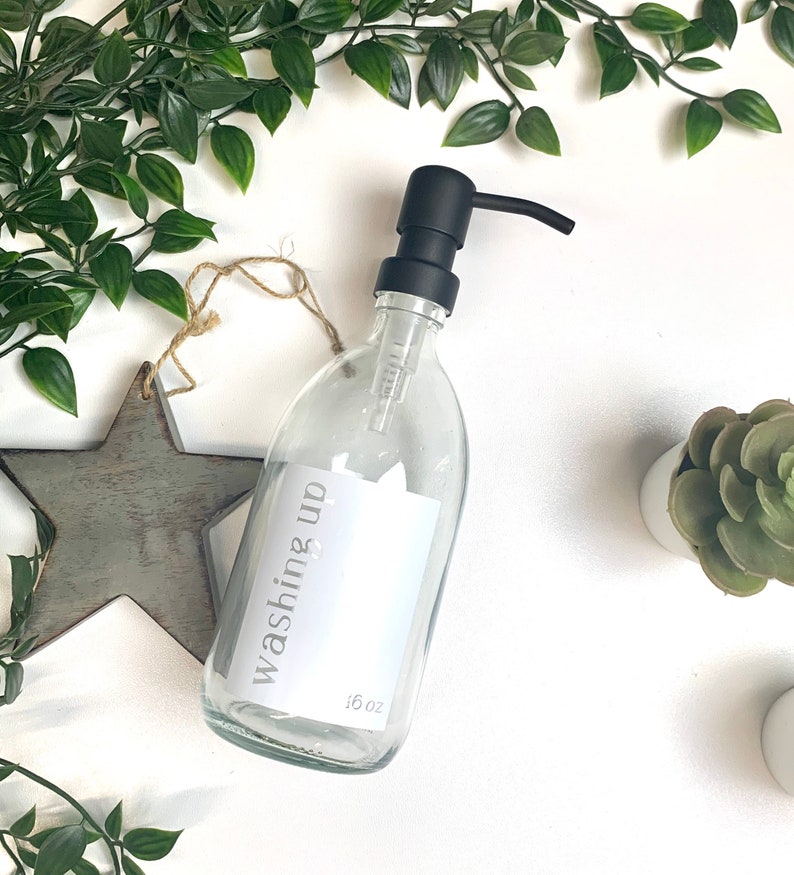 Shampoo and Conditioner Bottles with White Label 500 ml Amber Etsy