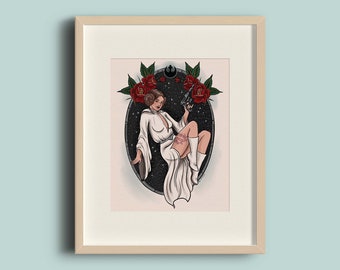 Prinzessin Leia Pinup