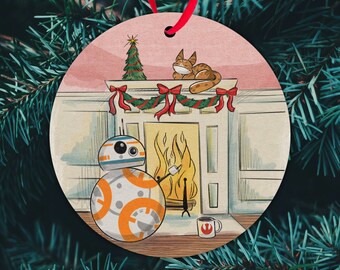 Retro Droid Ornament