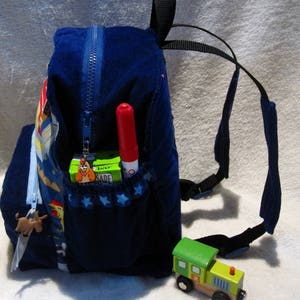 Sac à dos Comme un Grand pour l'école ou la crèche, entièrement personnalisable image 4