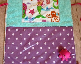 Changing mat ARIEL cotton reversible to take everywhere