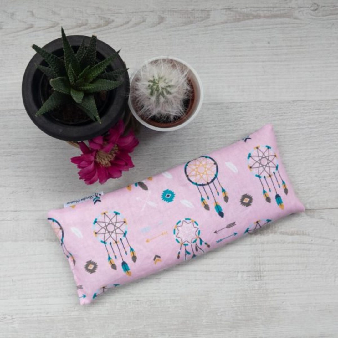 Organic Lavender & Flaxseed Yoga Eye Pillow Weighted Etsy UK