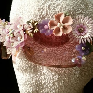 Dragonfly Flowers Festival Sunglasses