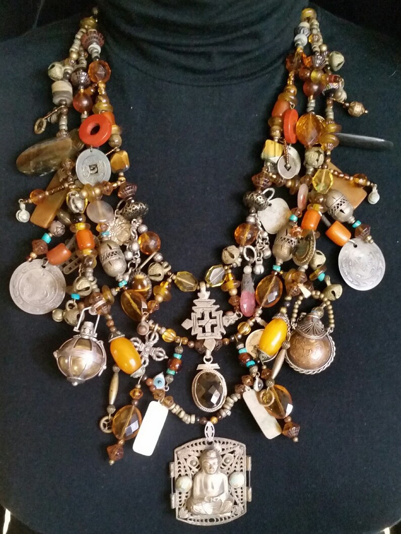 Tribal Relics Artisan Handcrafted Multi-strand Vintage - Etsy