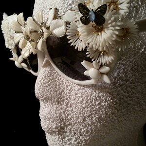 White Bouquet Festival Sunglasses