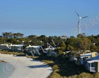 Windrad - Rottnest Island, Western Australia Lagerbild