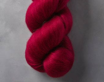 Recette de teinture pour poinsettia 8 nuances | Colorant acide du Dharma| Palette de couleurs numérique | Solution à 1 % et mode d'emploi | Apprendre à teindre le fil Laine Soie