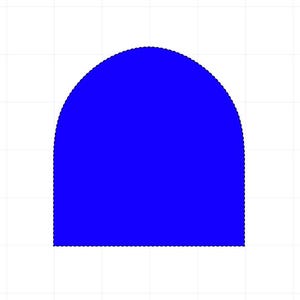Plantilla para sombrero de sauna de fieltro húmedo. Talla única: Impresora de planos de gran formato (PDF digital).