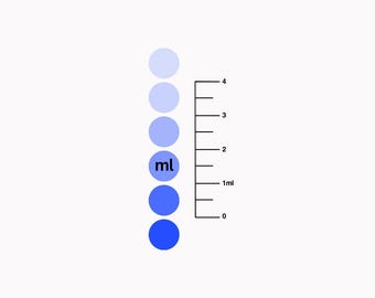 Dye Calculation Chart: 1% DOS & Pastel Yarn Dyeing Number guide in mls and grams (Digital PDF)