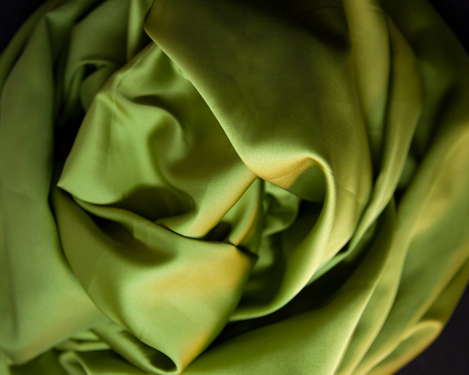 Light Olive Silk Satin Fabric by the Meter Stretch Olive Slik Etsy