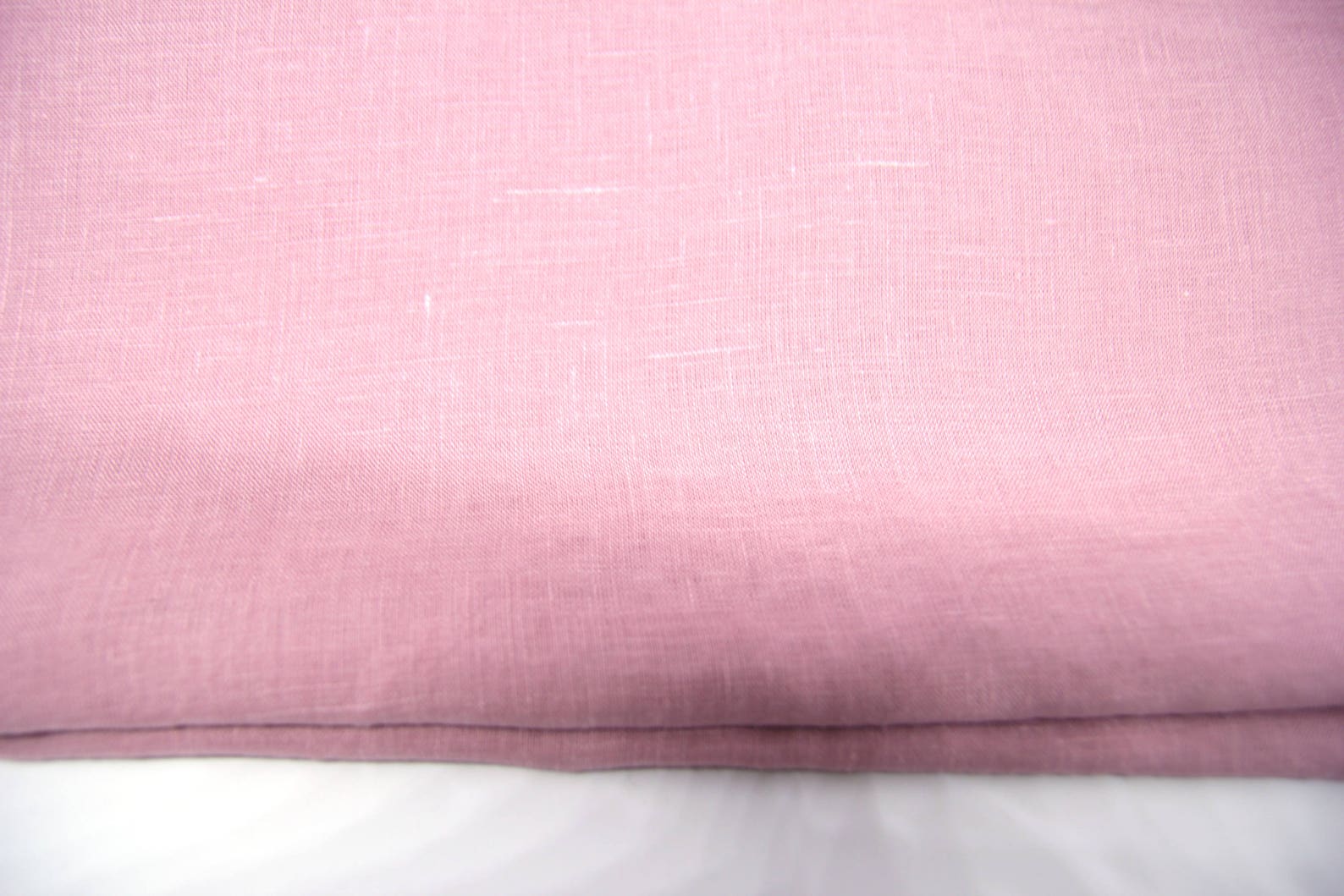 Dusty rose linen fabric Dusty pink linen fabric Dusty rose Etsy