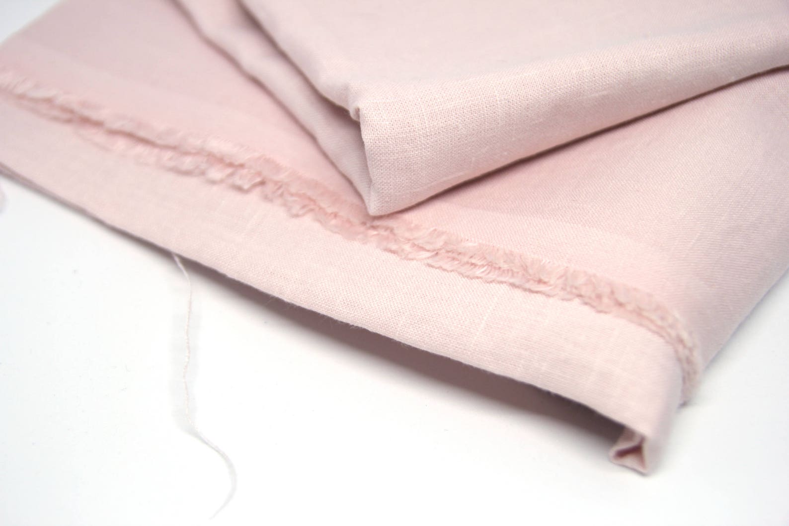 Blush pink linen fabric Light pink linen fabric Pure linen Etsy