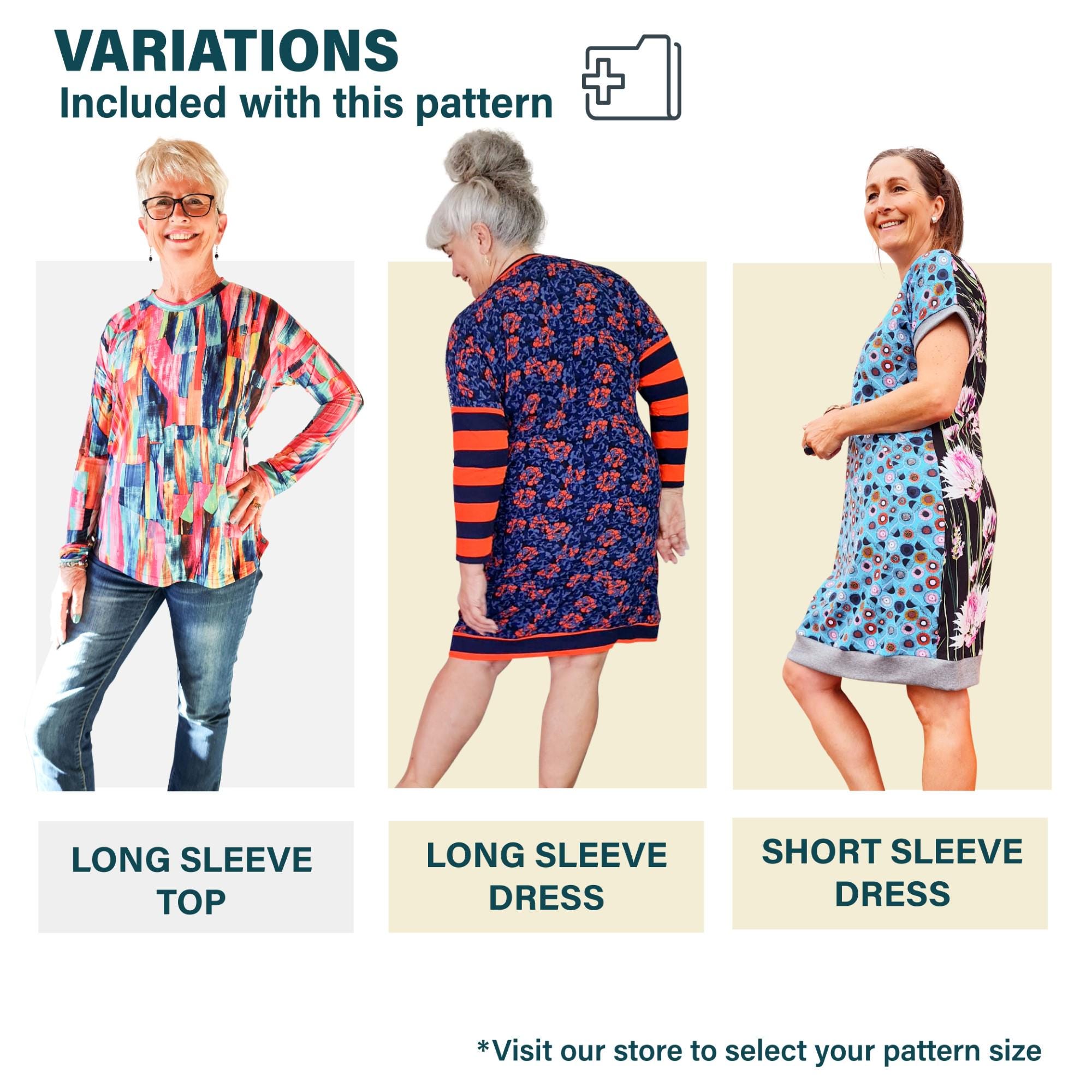 t shirt dress pattern simplicity S8546